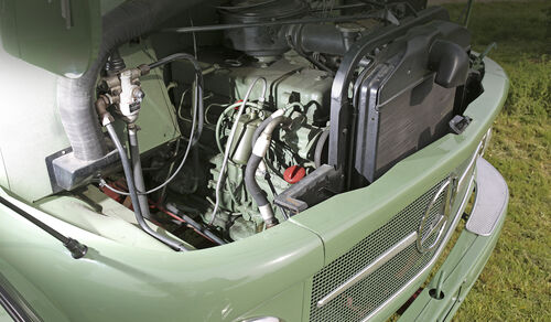 Mercedes Kurzhauber L 1113, Motor