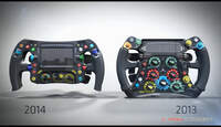 Mercedes-Lenkrad 2013 & 2014 - Piola F1