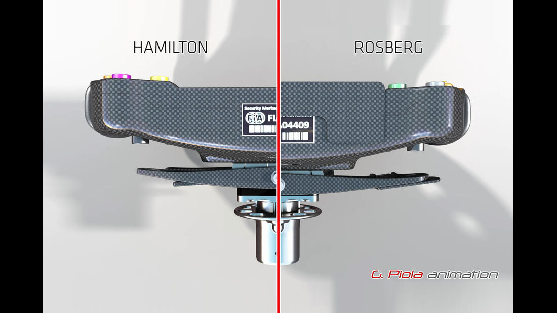 Mercedes Lenkrad 2013 - Rosberg vs. Hamilton - Piola Video 