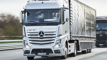 Mercedes Lkw-Vernetzung / autonomes fahren