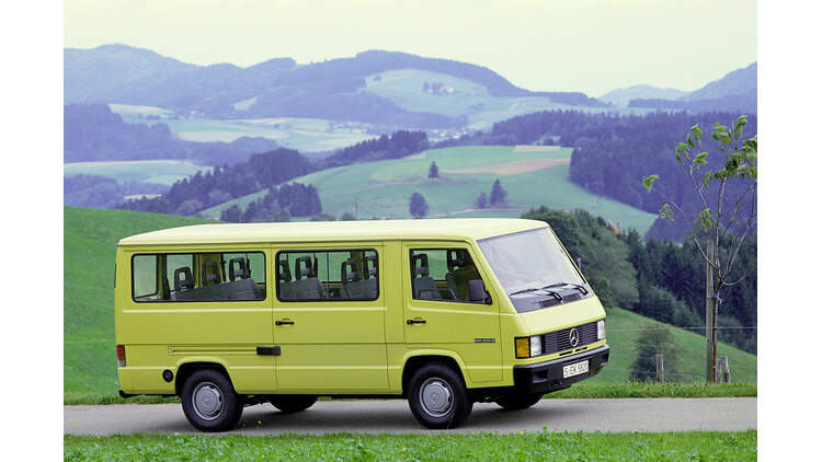Mercedes Mb 100 Konkurrenz Fur Vw Bulli Mit Weichem Fahrwerk Auto Motor Und Sport