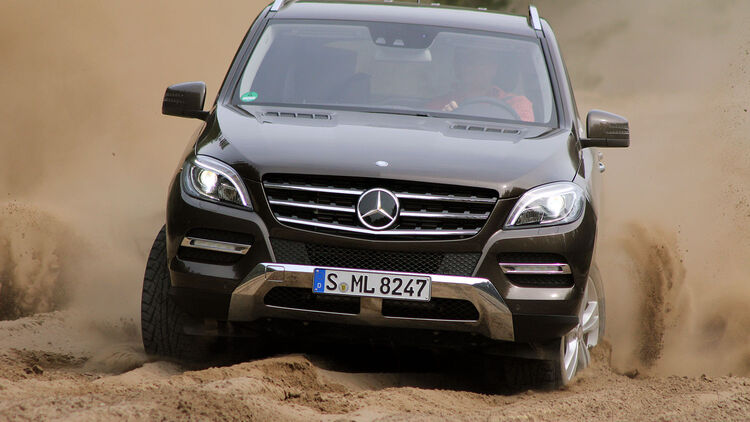 Mercedes Ml 350 Cdi Supertest Harteprufung Fur Die Dritte Generation Auto Motor Und Sport