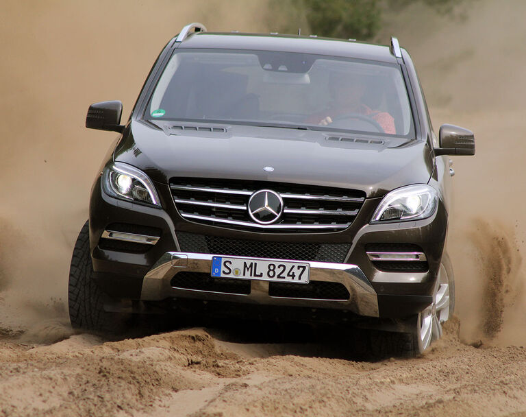 Mercedes Ml 350 Cdi Supertest Härteprüfung Für Die Dritte