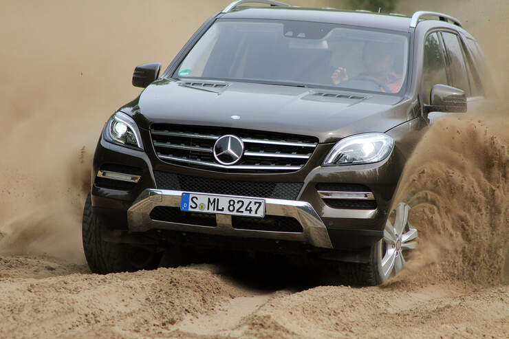 Mercedes ML 350 CDI Bluetec Supertest / Test 4wf