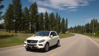 Mercedes ML 350, Front, Frontansicht