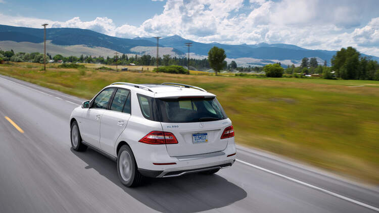 Mercedes Ml 350 Blue Efficiency Im Fahrbericht Grosser Suv Mit Kleinem Verbrauch Auto Motor Und Sport