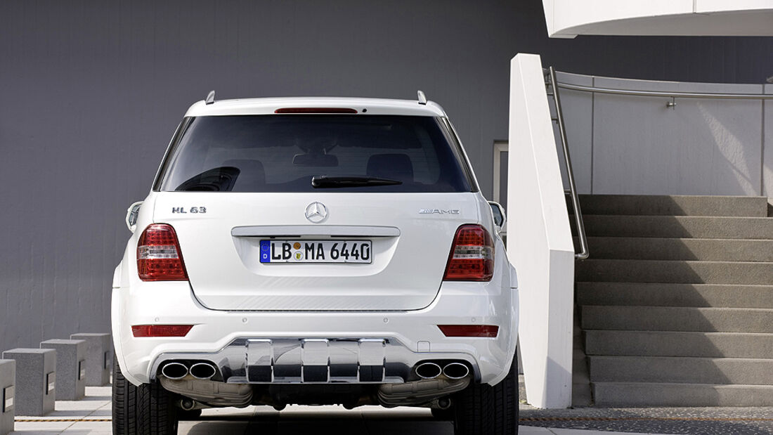 Mercedes ML 63 AMG Front