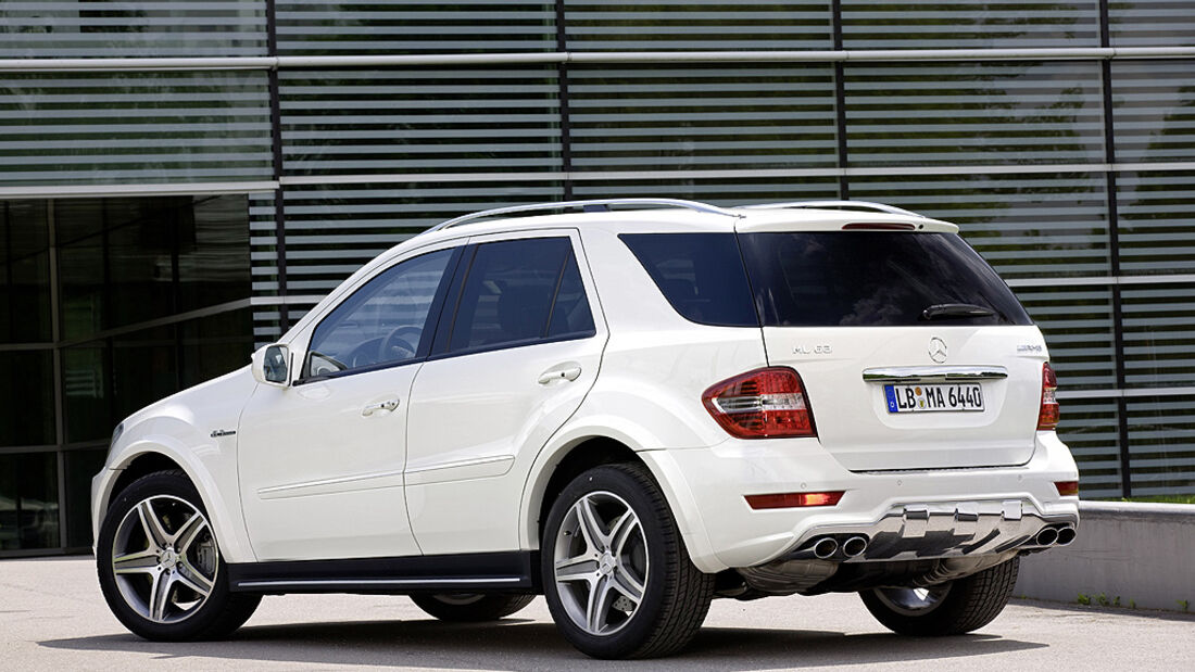 Mercedes ML 63 AMG Heck