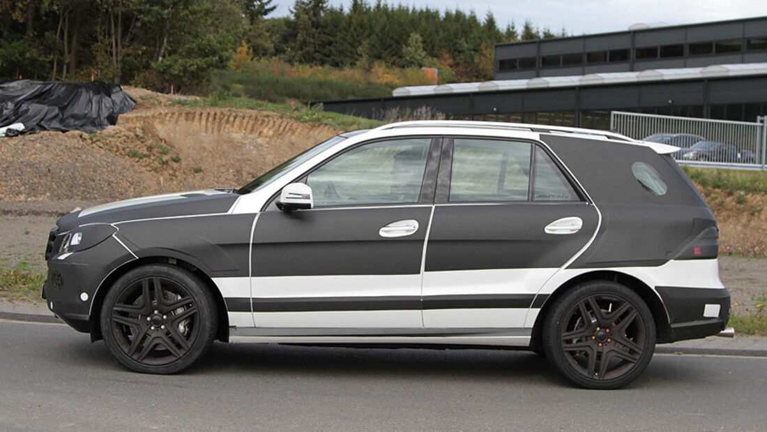 Mercedes ML Erlkönig