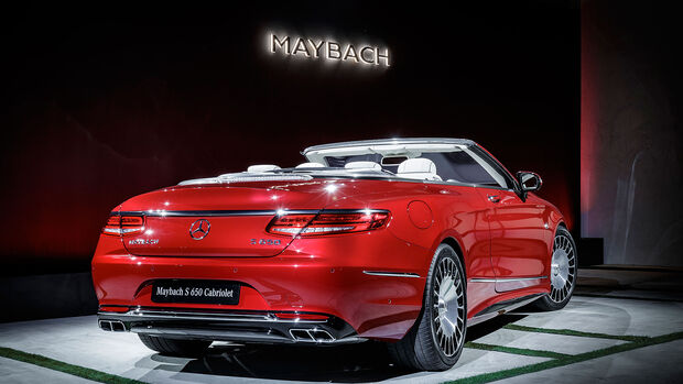 Mercedes Maybach S 650 Cabrio S Klasse Cabrio Noch