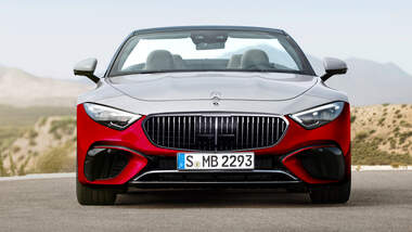 Mercedes-Maybach SL Render Collage Retusche