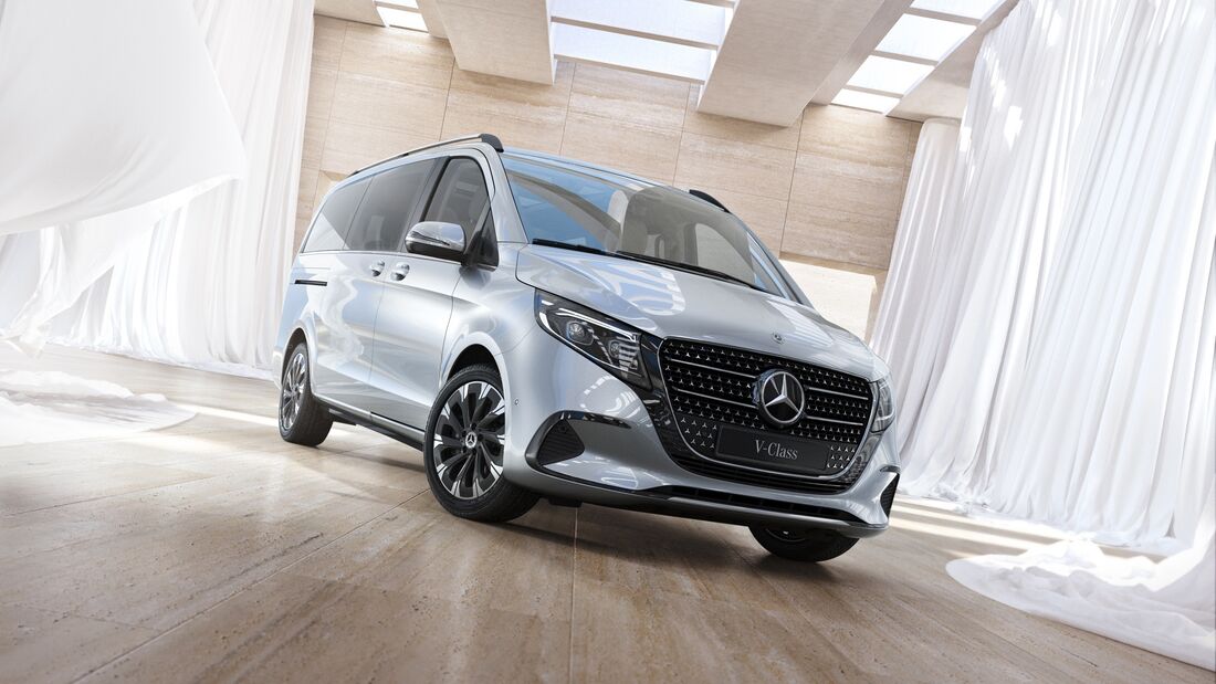Mercedes Midsize-Vans Modellpflege Facelift 2023 Vito eVito V-Klasse