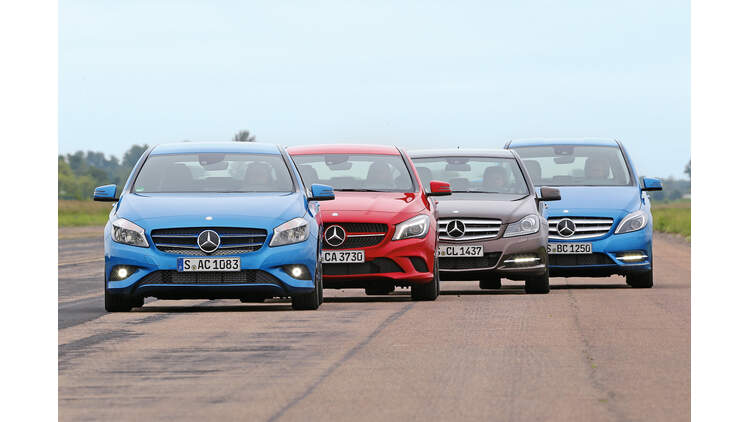 Kaufberatung Mercedes A B C Klasse Das Kleine Mercedes Abc Auto Motor Und Sport