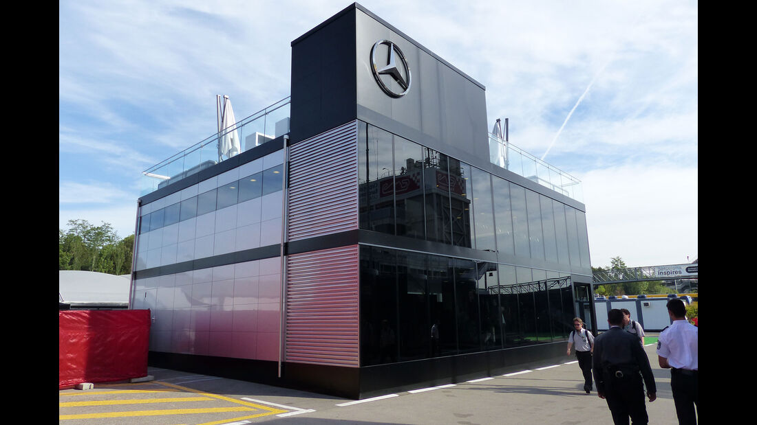 Mercedes - Motorhome - GP Spanien 2015 - Barcelona