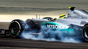 Mercedes Nico Rosberg GP Bahrain 2012
