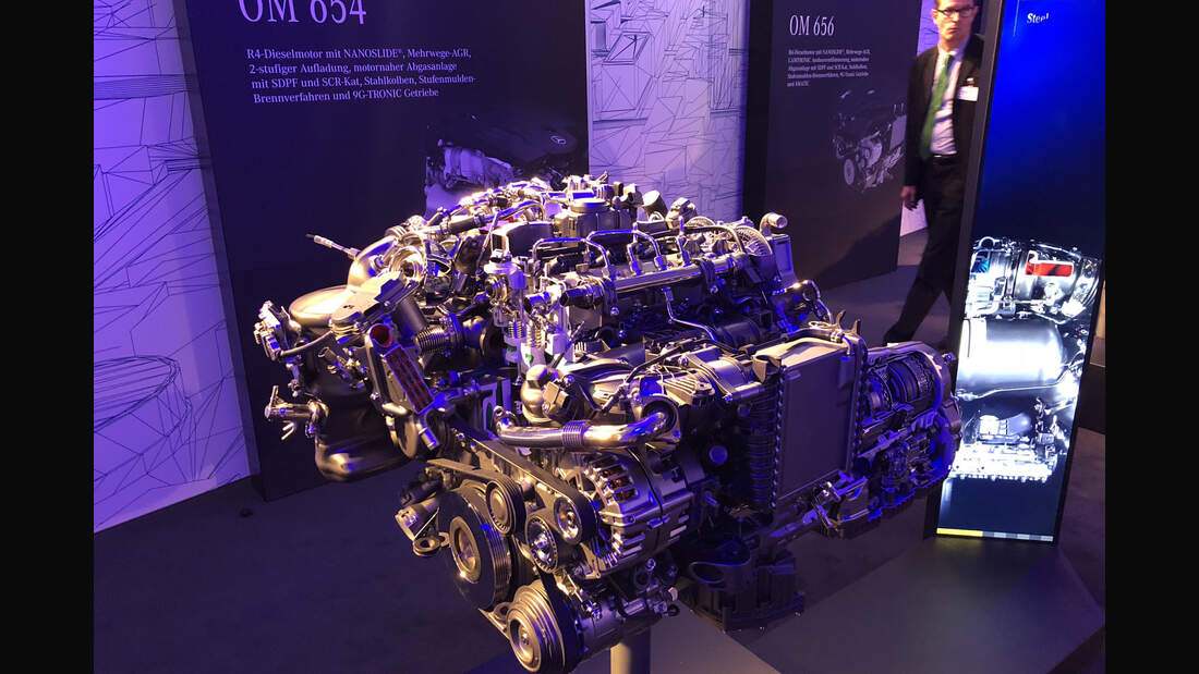 Mercedes OM 654: Weniger Hubraum, mehr Leistung - auto motor und sport