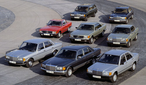 Mercedes Personenwagenprogramm 1983