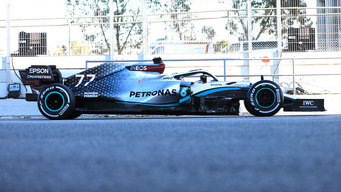Mercedes - Profil - F1-Test - Barcelona - 2020