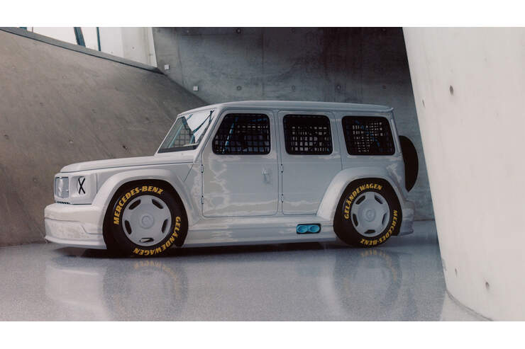 Mercedes Project Gelandewagen G Klasse Rennwagen Gibt S Nur 1 Mal Auto Motor Und Sport