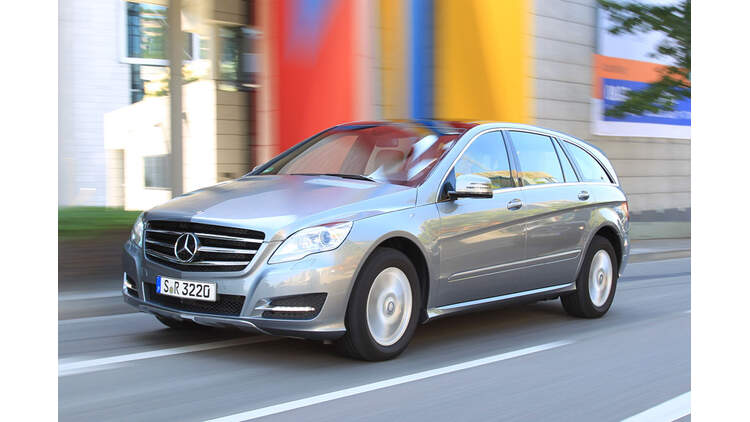 Mercedes R 350 Cdi 4matic Im Test Luxus Liner Mit Neuer Nase Und Neuem Diesel Auto Motor Und Sport