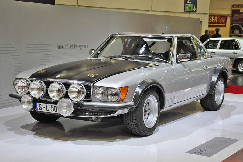 Mercedes R107 500 SL auf der Techno Classica 2012