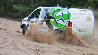 Mercedes Rallye-Vito Aicha des Gazelles im Fahrbericht