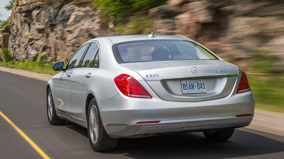 Mercedes S 300 Bluetec Hybrid, Heckansicht