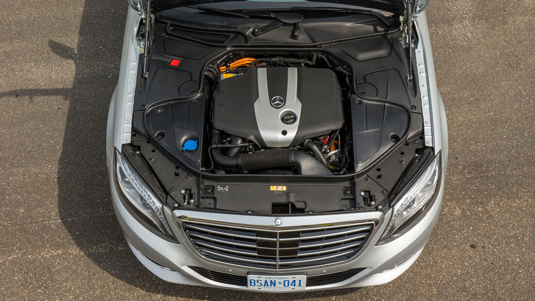 Mercedes S 300 Bluetec Hybrid, Motor