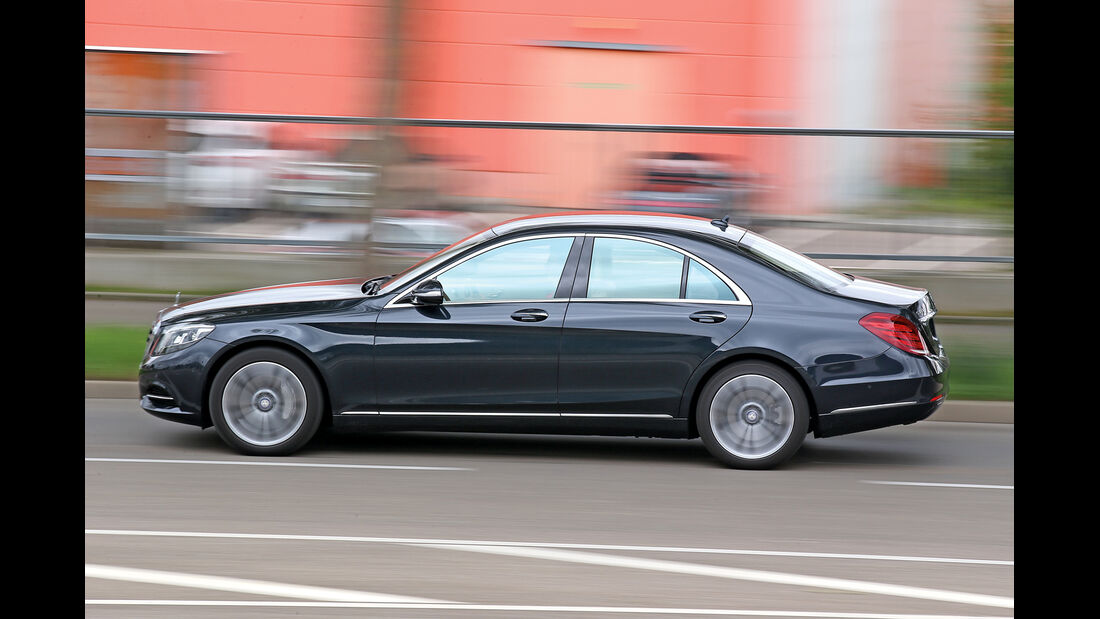 Mercedes S 350 Bluetec, Seitenansicht