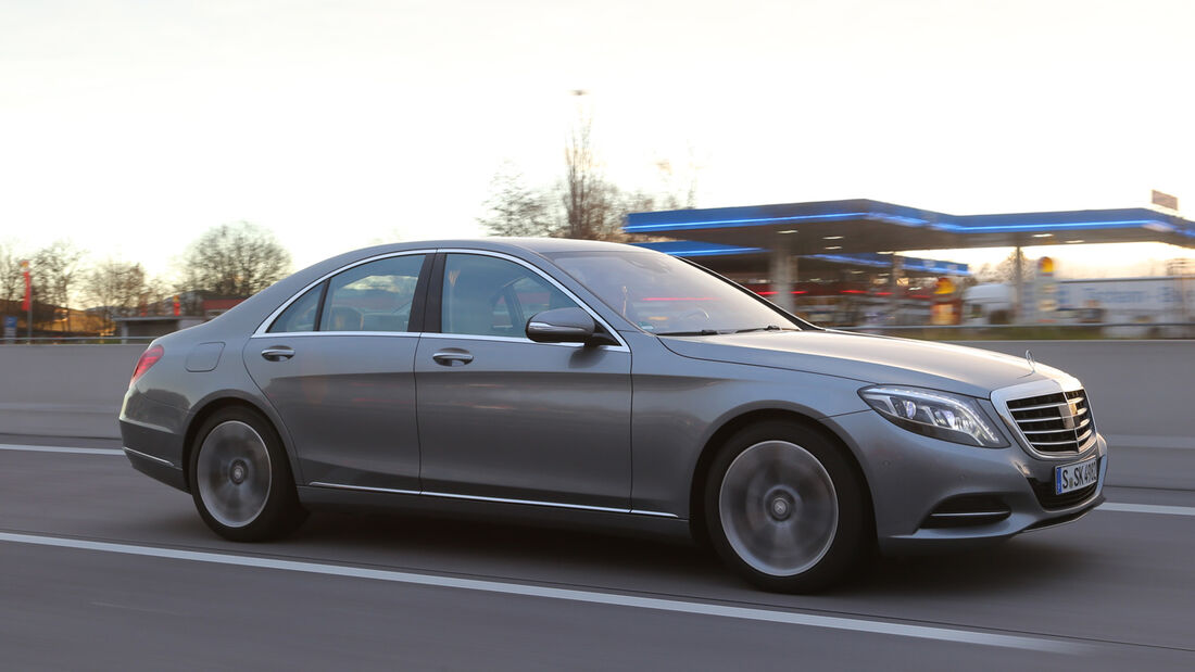 Mercedes S 400 Hybrid, Seitenansicht