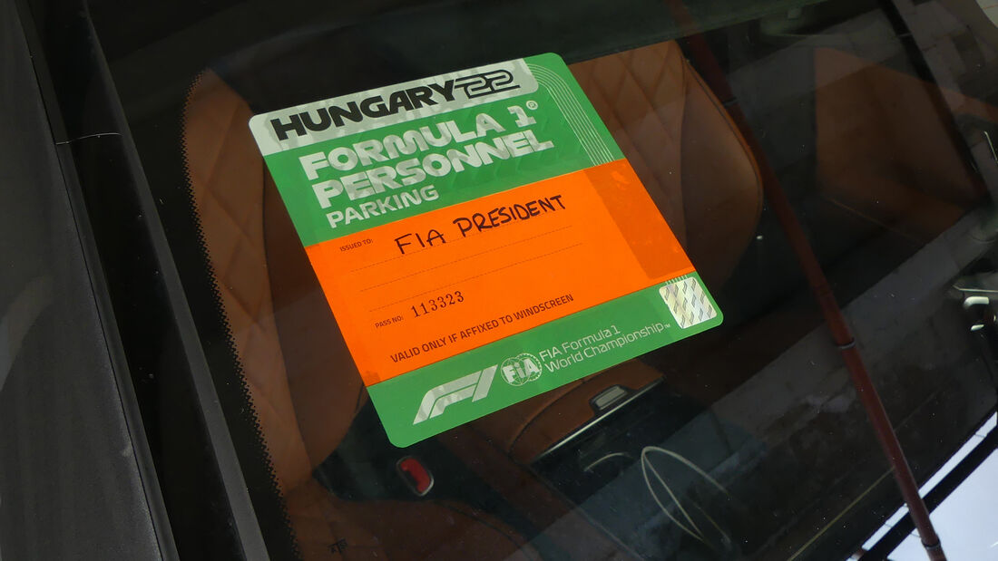 Mercedes S 400 d - GP Ungarn 2022 - Hungaroring - Budapest