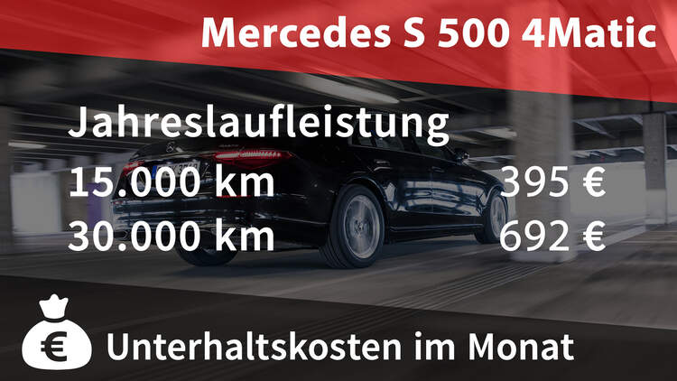 Kosten Und Realverbrauch Mercedes S 500 4matic Auto Motor Und Sport