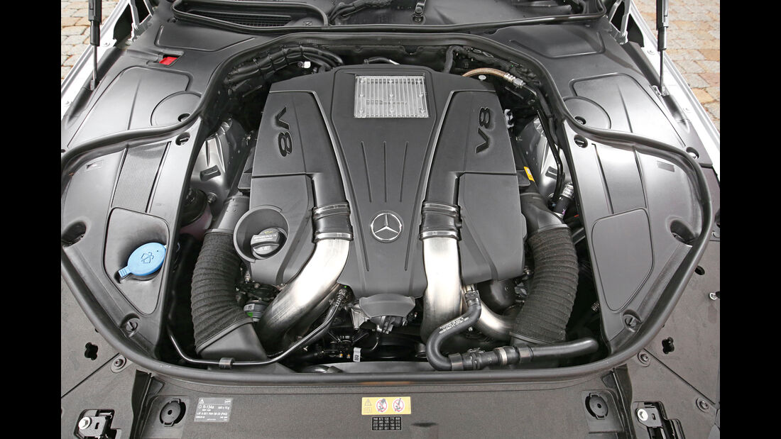 Mercedes S 500 4Matic, Motor