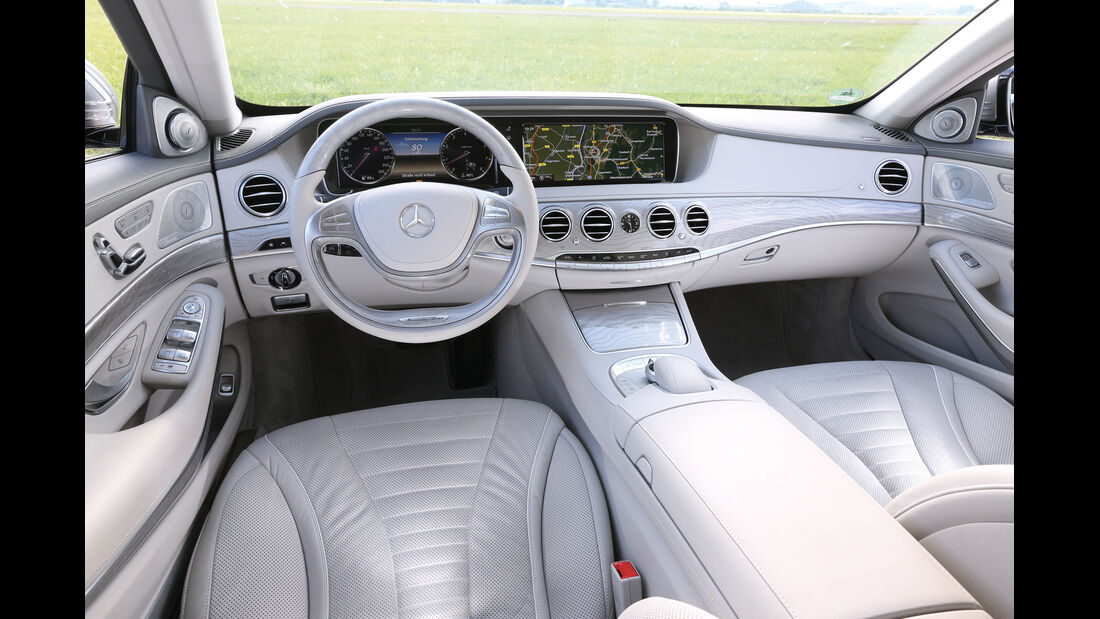 Mercedes S 500 L, Cockpit