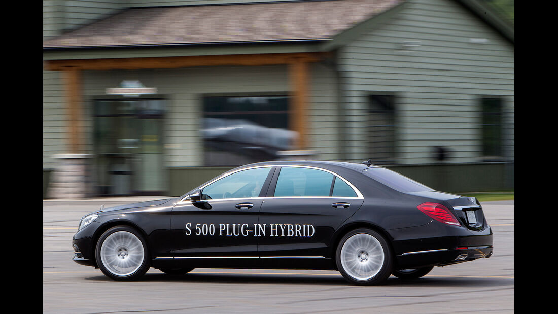 Mercedes S 500 Plug-in-Hybrid, Seitenansicht