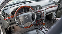 Mercedes S 500 (W220), Cockpit