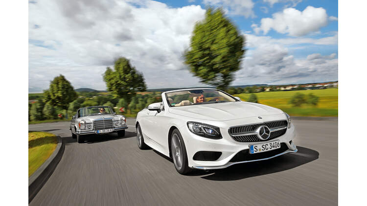 Mercedes S 500 Und Se 280 3 5 Cabrio Edel Cabrios Mit Stern Auto Motor Und Sport