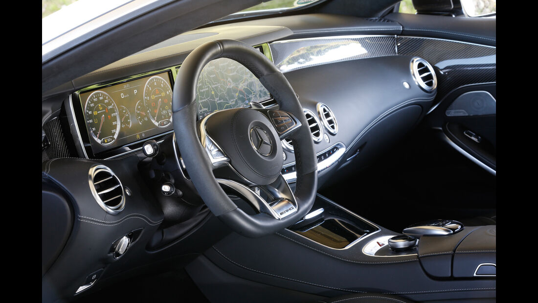 Mercedes S 63 AMG 4Matic Coupé, Cockpit