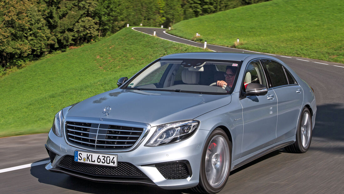 Mercedes S 63 AMG 4matic, Frontansicht