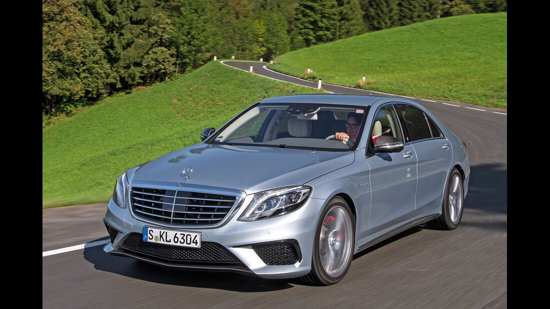 Mercedes S 63 AMG 4matic, Frontansicht
