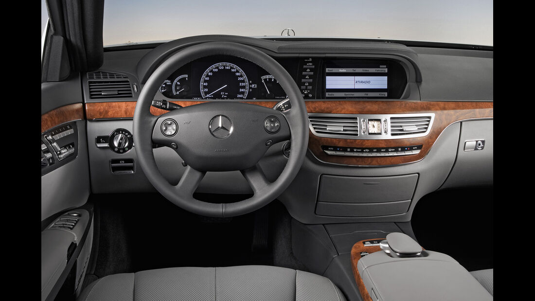 Mercedes S-Klasse Cockpit