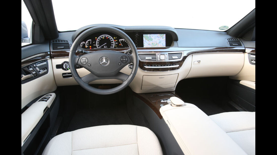 Mercedes S-Klasse, Cockpit, Innenraum
