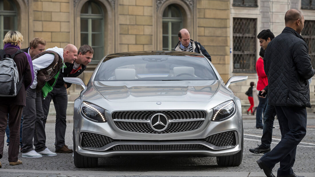 Mercedes S-Klasse Coupé Concept, Frontansicht