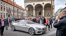 Mercedes S-Klasse Coupé Concept, München, Seitenansicht