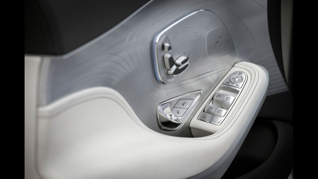 Mercedes S-Klasse Coupé Concept, Sitzeinstellung