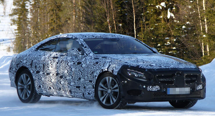 Mercedes S-Klasse Coupé Erlkönig