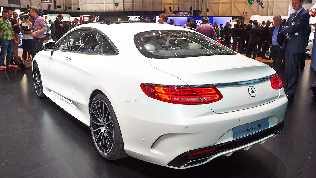 Mercedes S-Klasse Coupé, Genfer Autosalon, Messe, 2014