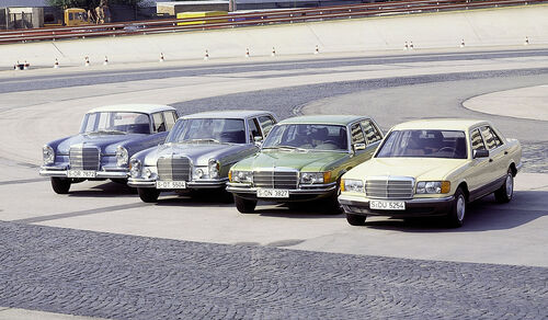 Mercedes S-Klasse Generationen