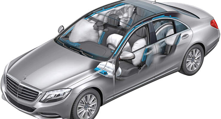 Mercedes S-Klasse, Grafik, Rahmen