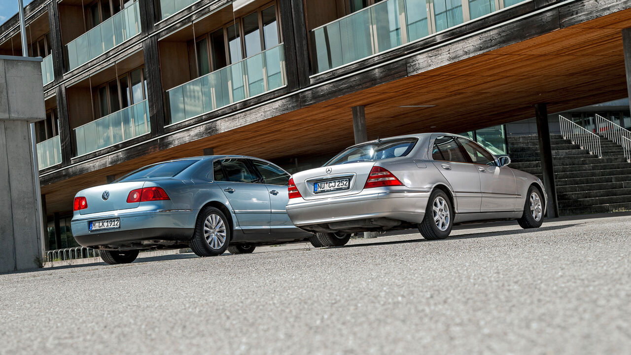 Vw phaeton vs mercedes s class